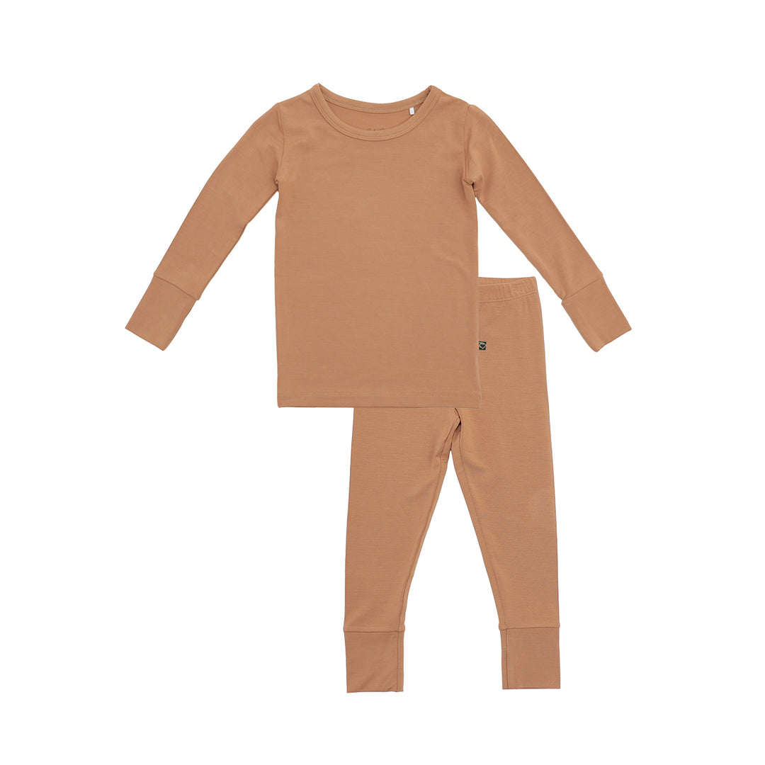 Caramel Long Sleeve Pajama Set