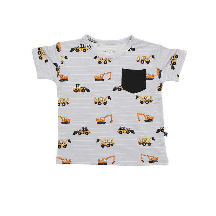 Tristan's Tractors Short Sleeve Shorts Set